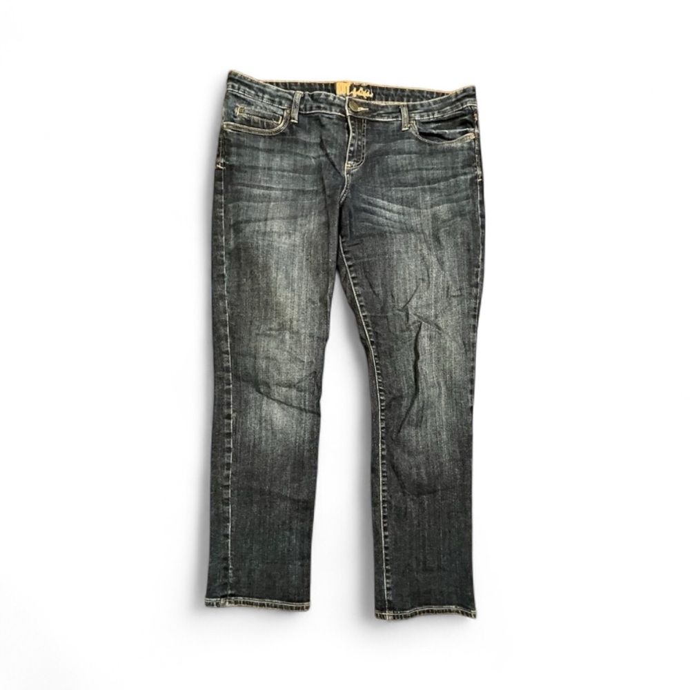 Kut from the Kloth Dark Wash Wide Leg Jeans